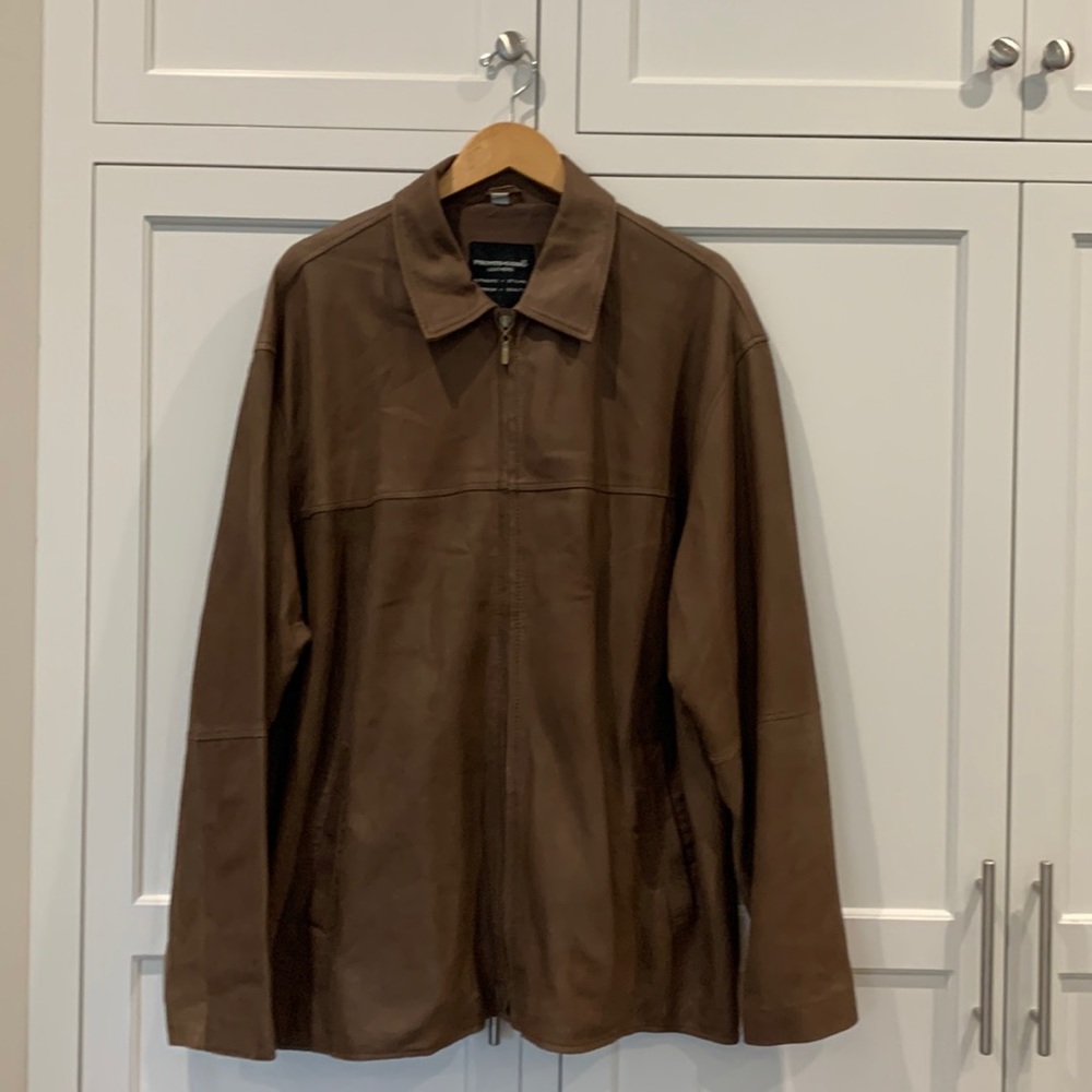 Pronto Uomo Genuine Leather Jacket XL